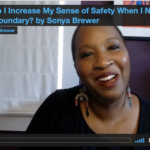 How do I increase my sense of safety